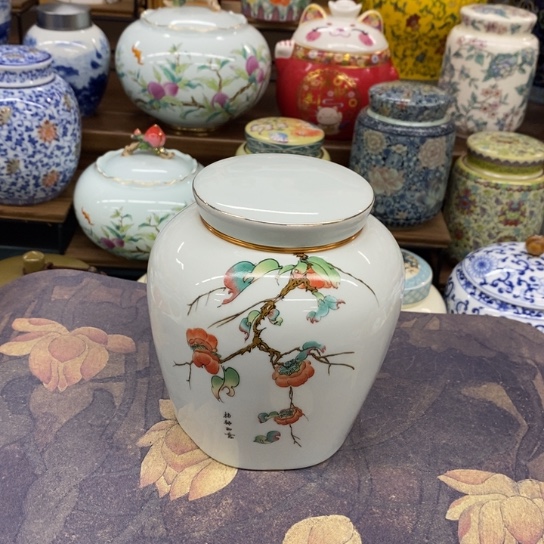 瓷片陶瓷茶叶罐密封罐