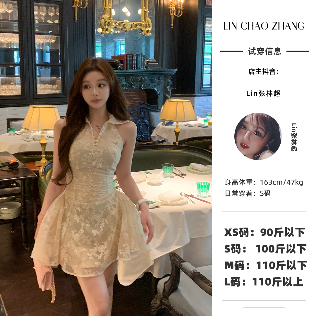 LL250086 人鱼精罩衫裙