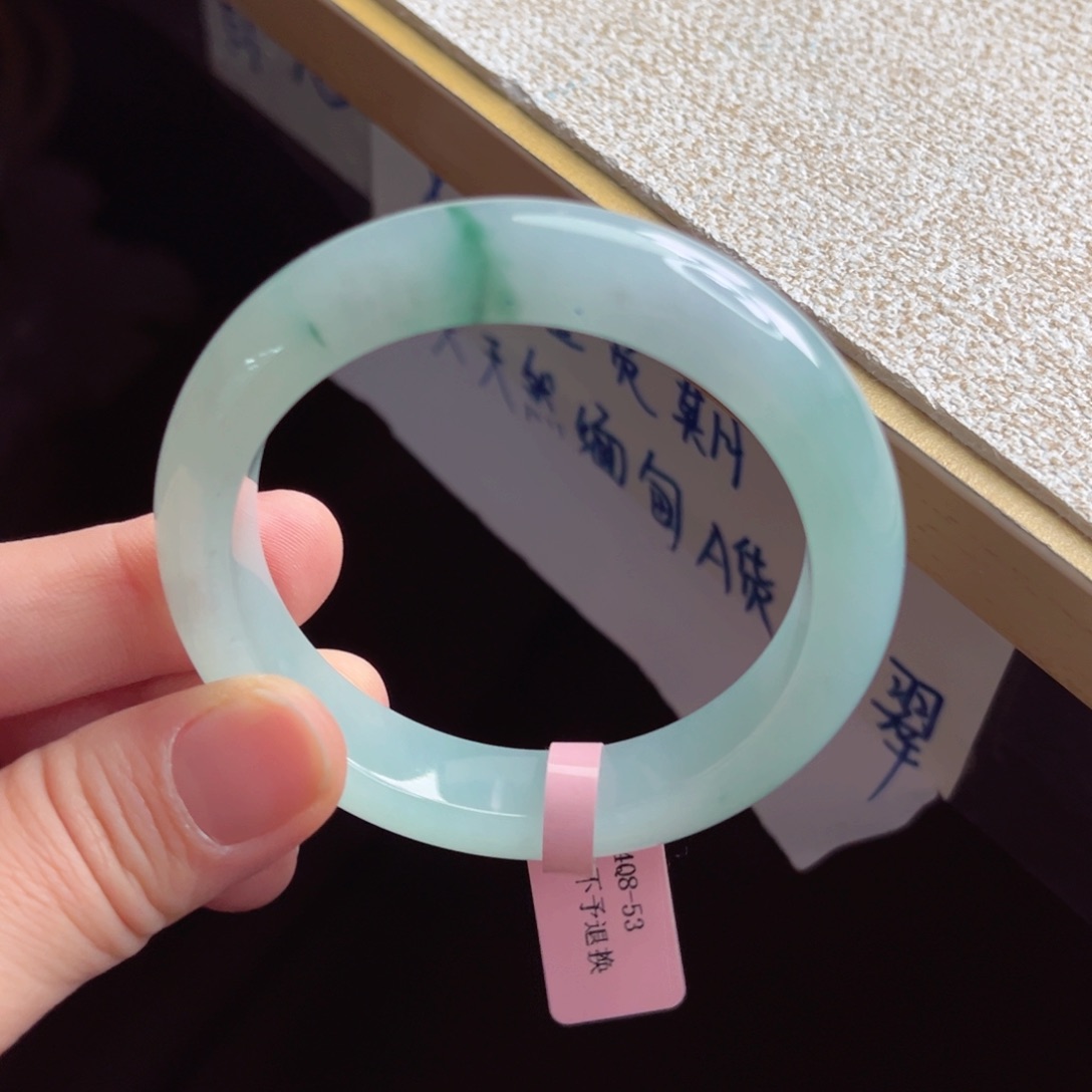 翡翠未镶嵌手镯手镯