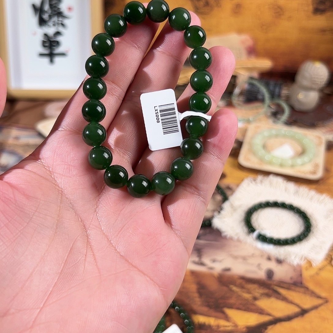 绪***强未镶嵌手链和田玉