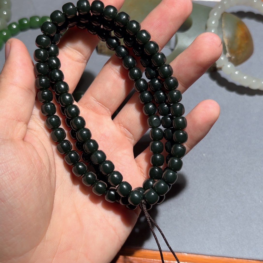 和田玉手链未镶嵌