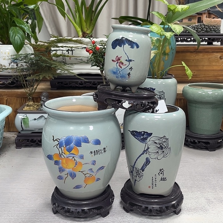 陶瓷花盆紫砂花盆福利抢购