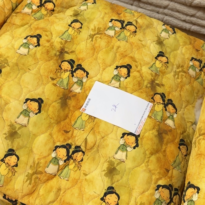 无纺布二米夹棉布料