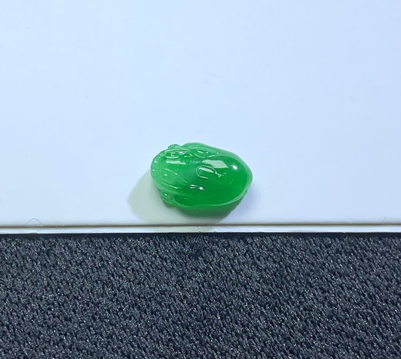 冰帝王绿三脚金蟾天然缅甸翡翠A货戒指项链手链裸石未镶嵌貔貅