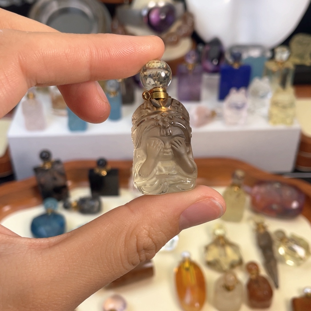 夏***＊未镶嵌颈饰水晶天然水晶吊坠717