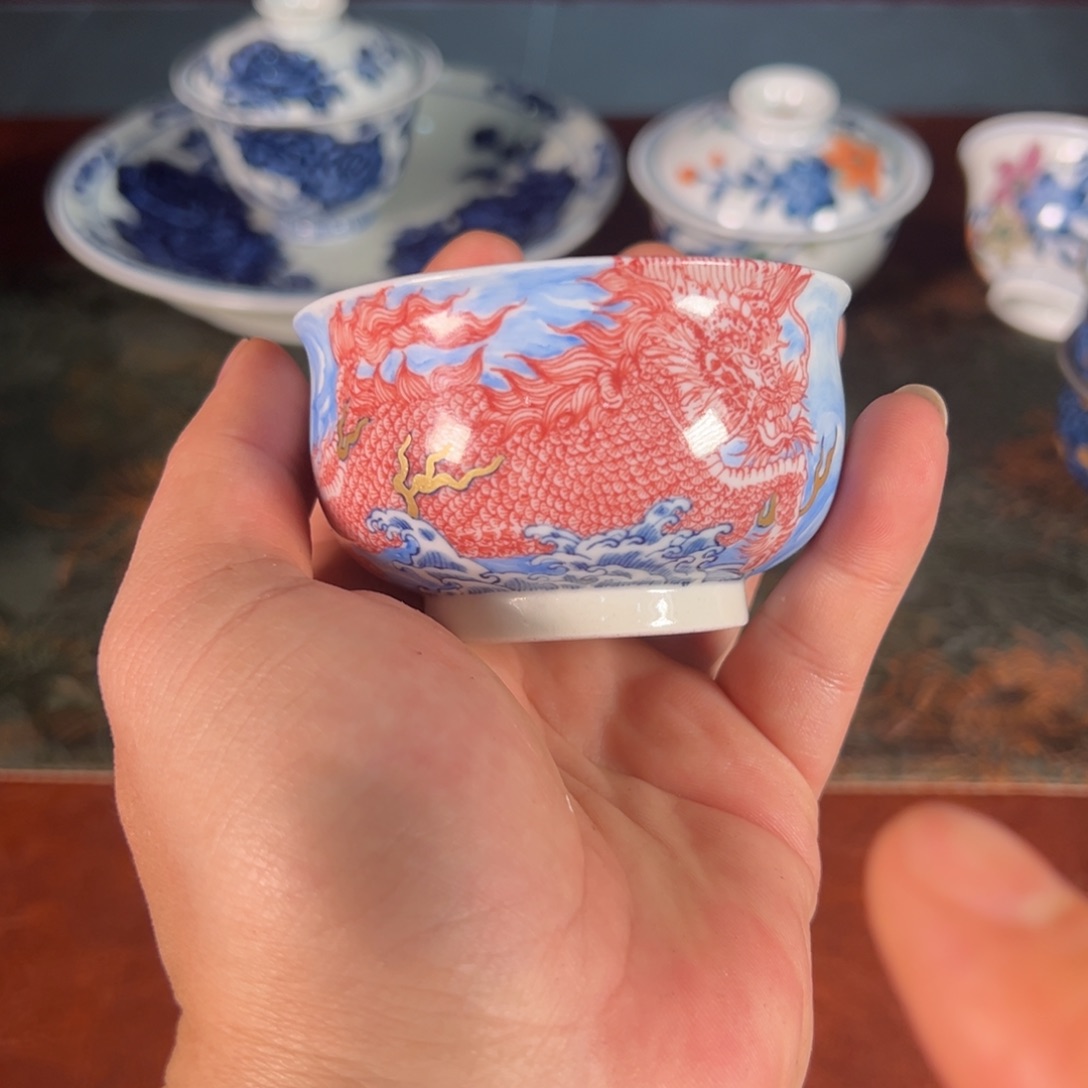 杯景德镇手绘陶瓷