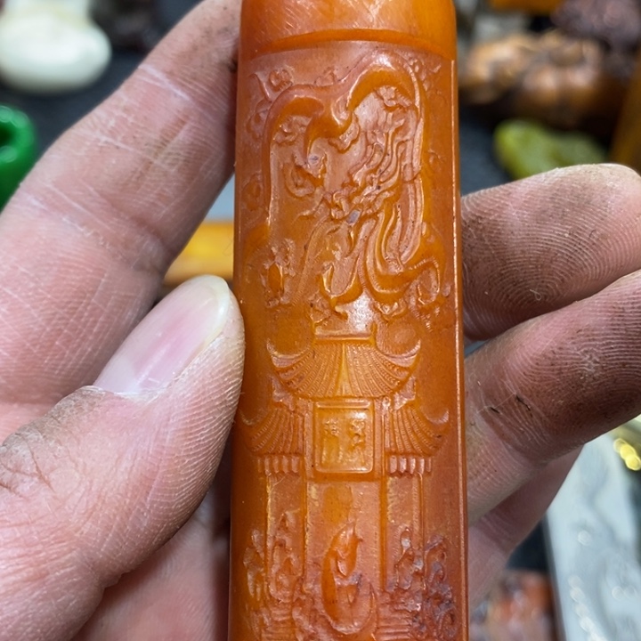 滴血莲花菩提吊坠