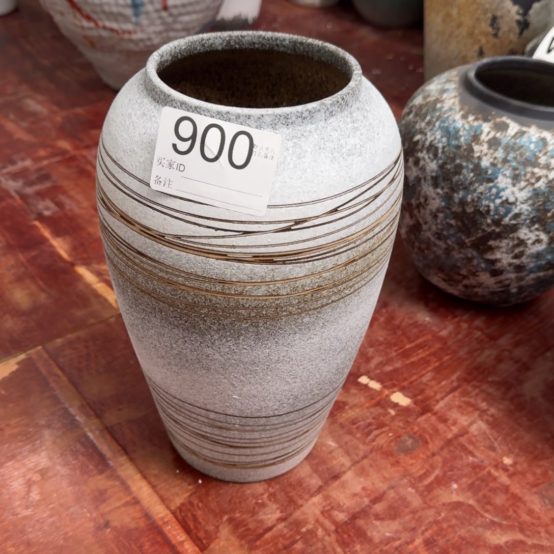 摆件花器默认无孔微瑕编号900