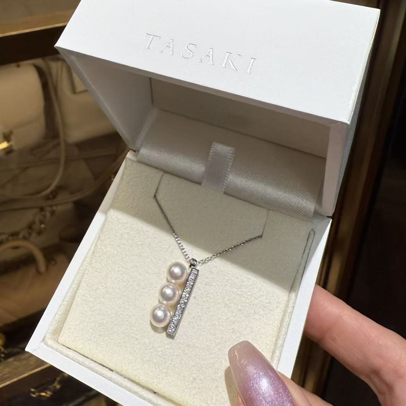 99新 Chanel/香奈儿 珍珠/项链/吊坠/0618