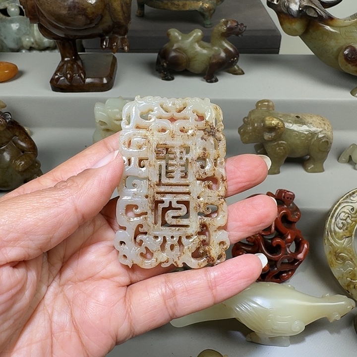 新***华和田玉（糖玉）未镶嵌挂件