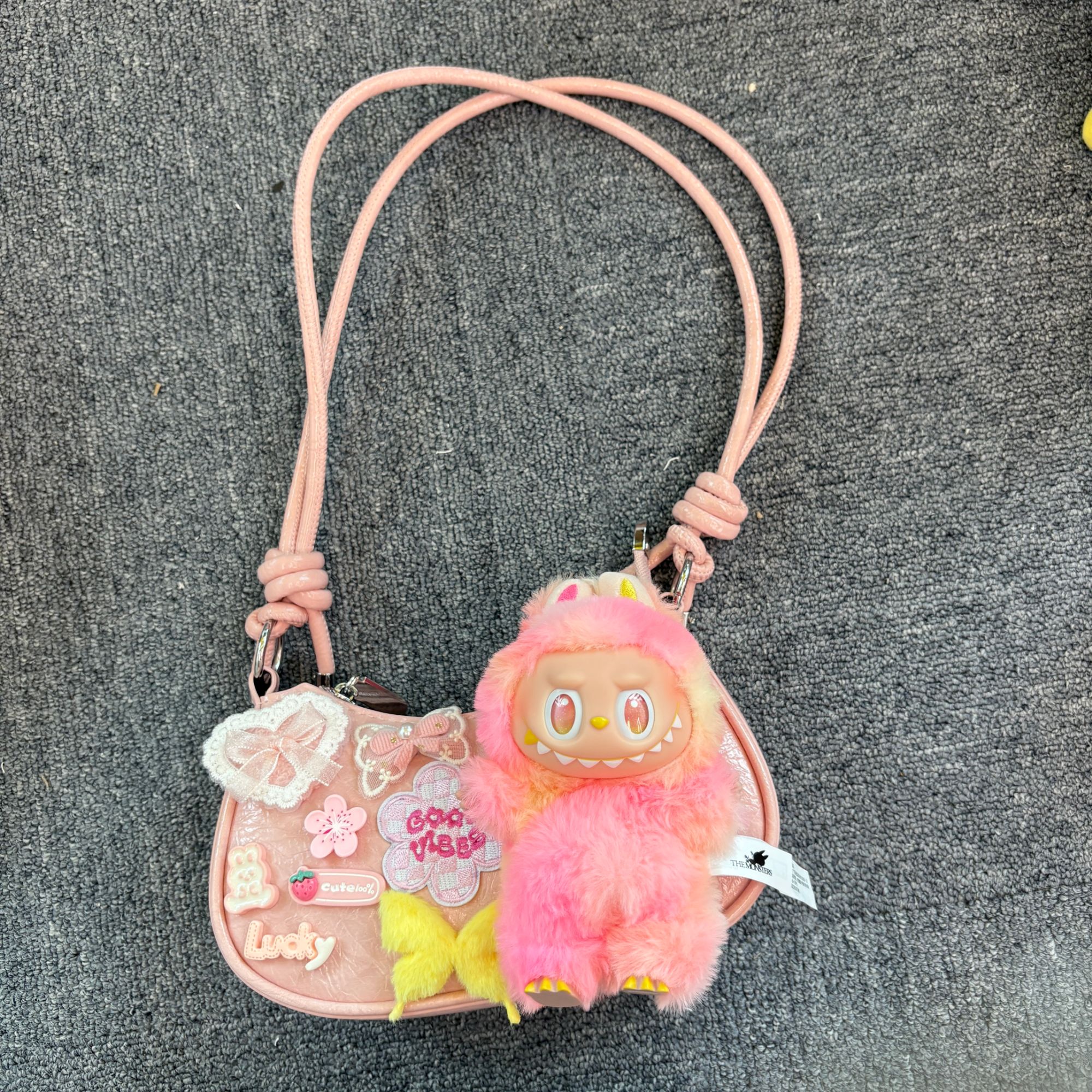  设计师定制毛绒娃包潮玩时尚百搭包包布布3.0菜篮子