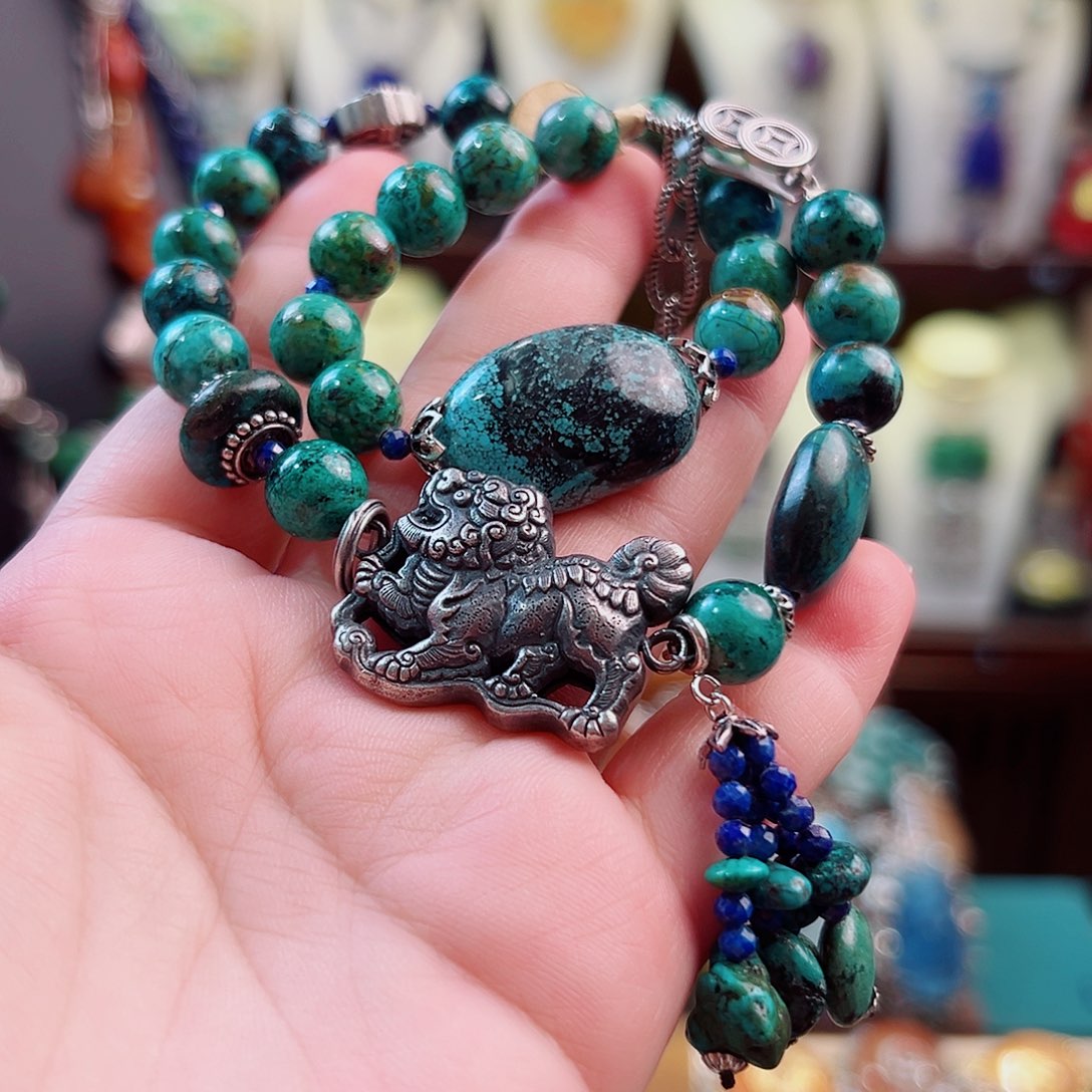 925银珐琅锦象原创设计手链