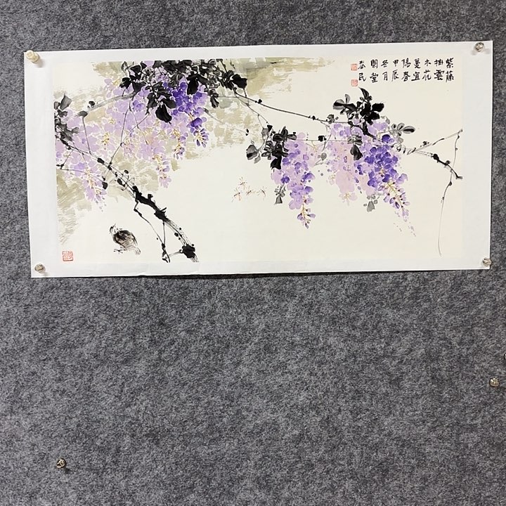 国画闲堂春民国画作品