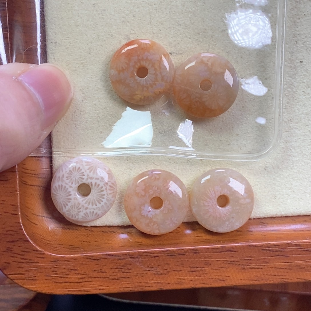 硅化玉未镶嵌手链