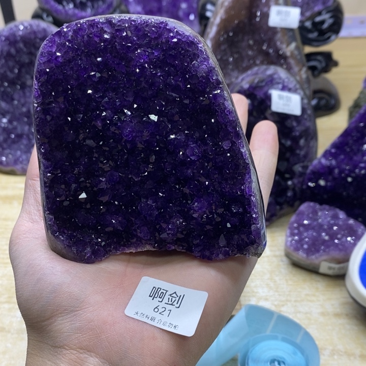 未镶嵌大型摆件（非配饰）紫晶