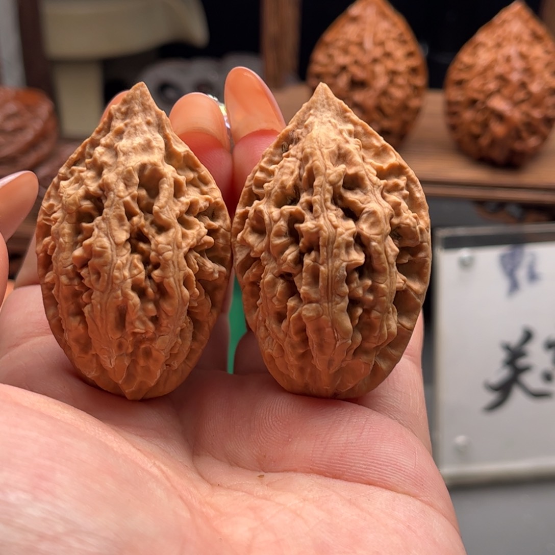 文玩核桃把件关东木子家楸大胖37