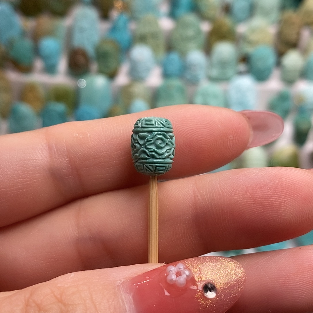 未镶嵌绿松石绿松石