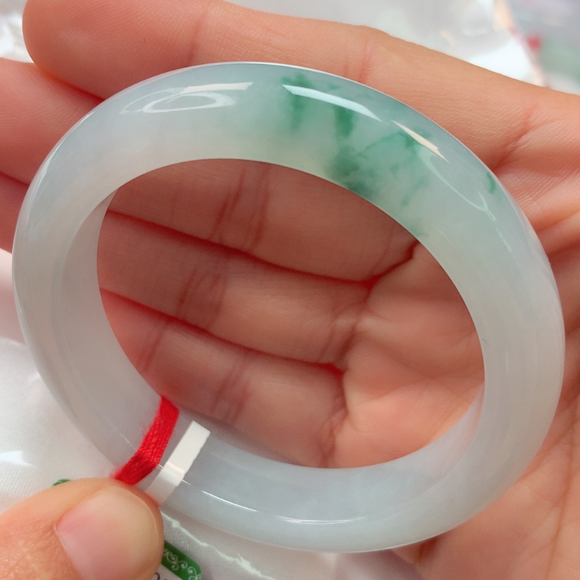 【闪购商品】翡翠手镯未镶嵌天然翡翠手镯