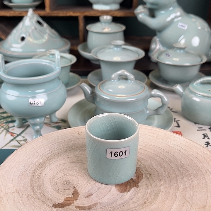 杯1601 原产地原矿釉汝瓷