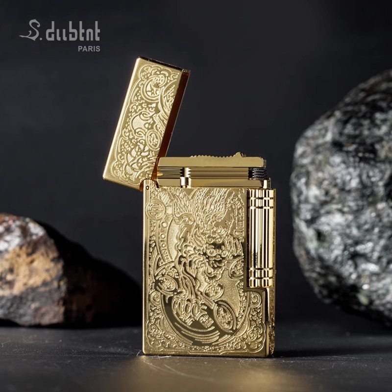 法国都柏特侧滑朗声轻奢貔貅高奢打火机