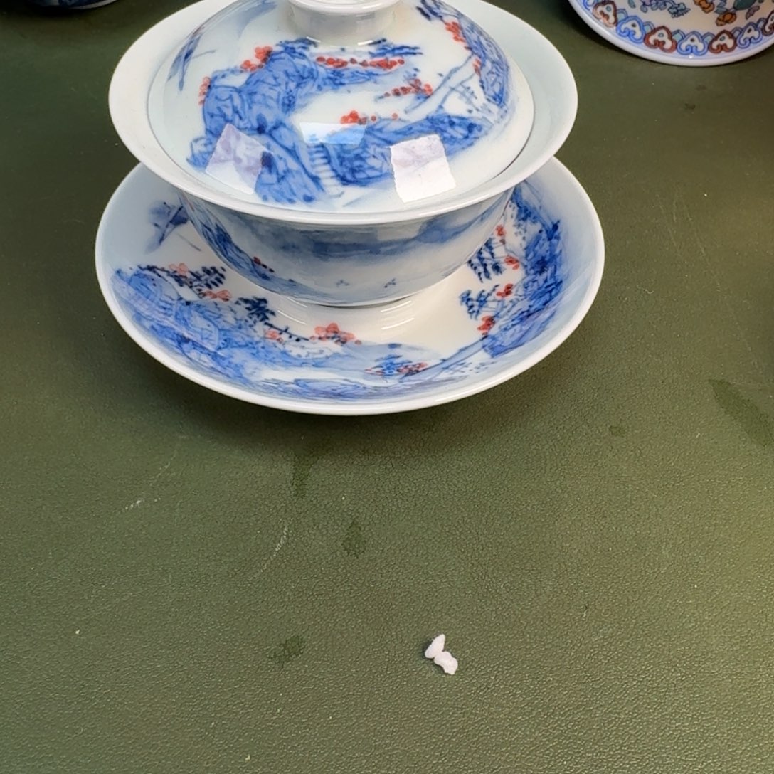 陶景德镇纯手绘茶具圆圆257