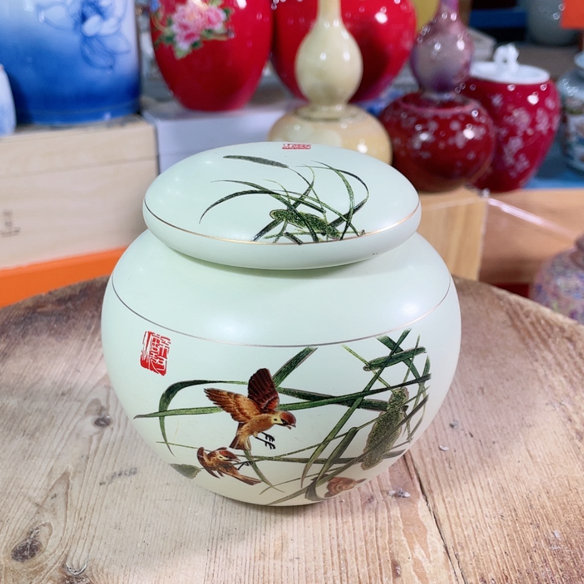 【闪购商品】罐陶瓷茶叶罐密封罐