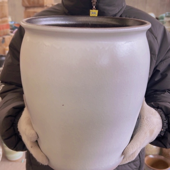 紫砂花盆高30口25—————