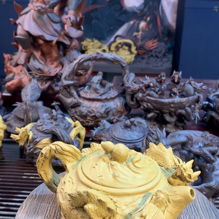 得**容定制新款紫砂艺术学院美术