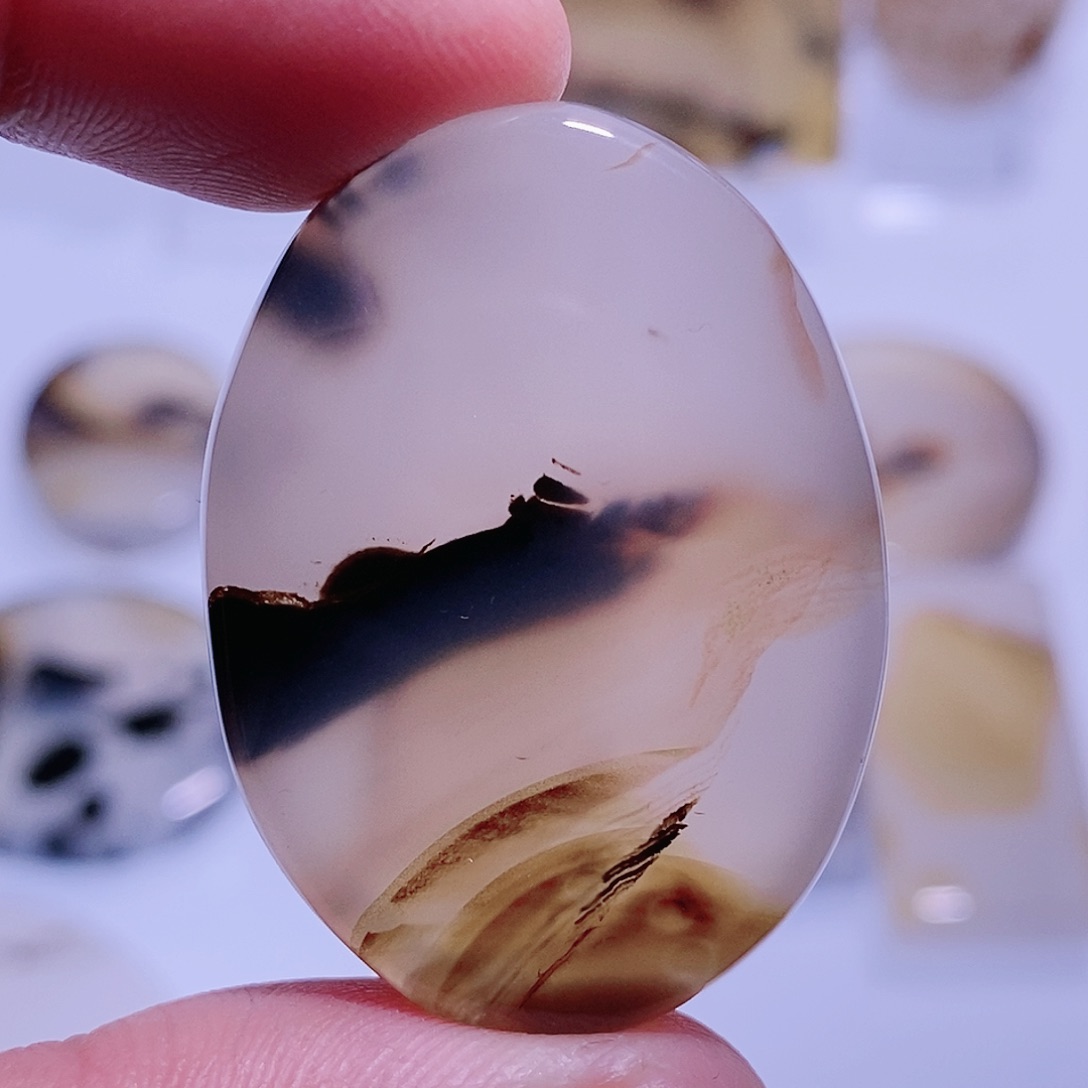 玛瑙/玉髓珠宝半成品未镶嵌