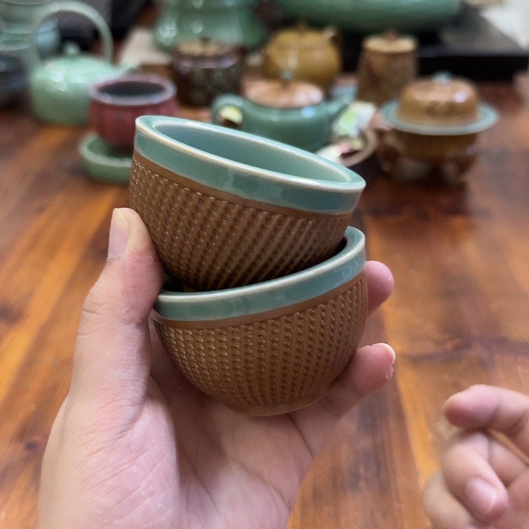 小仲青瓷茶器微瑕6945