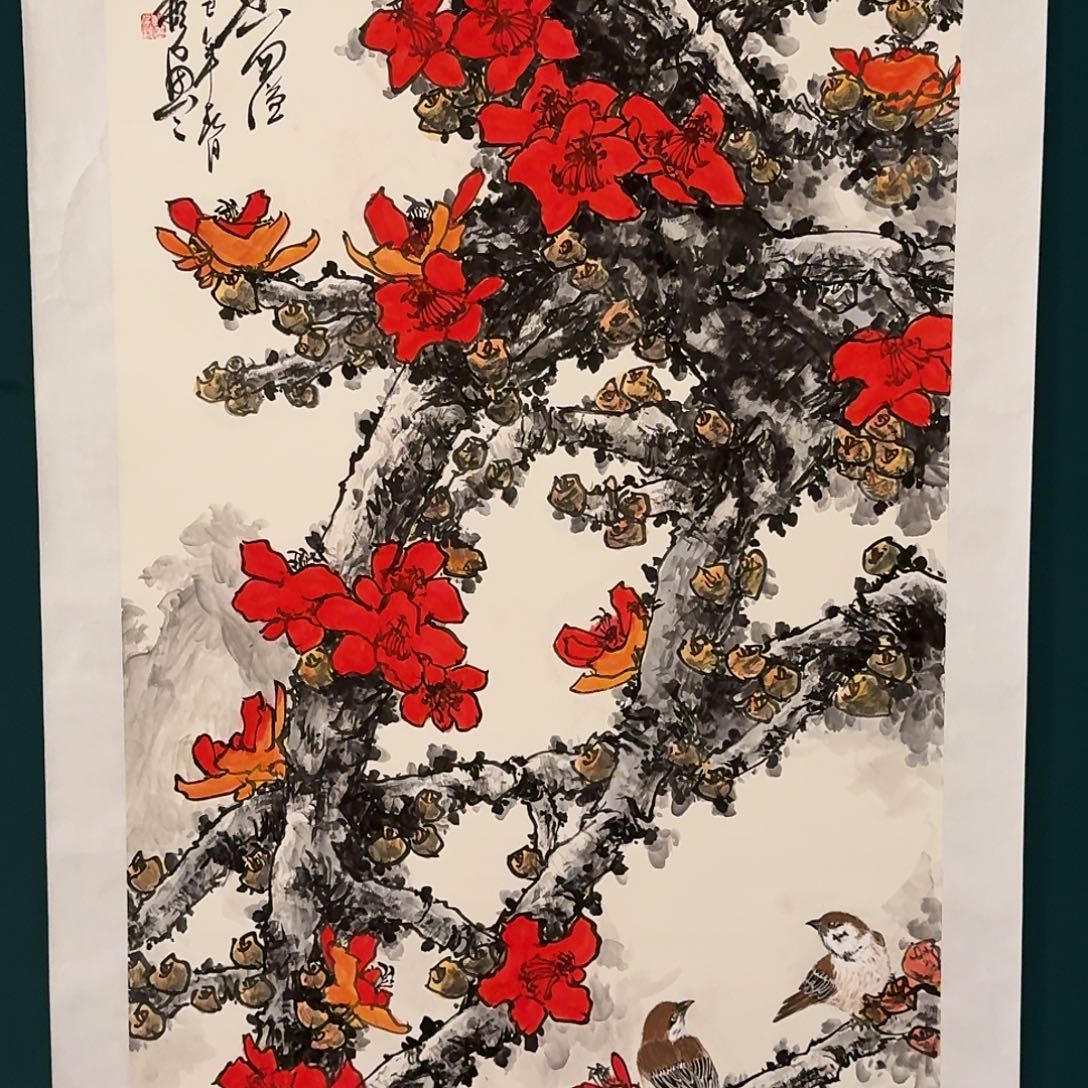 国画溥文彬老师的作品