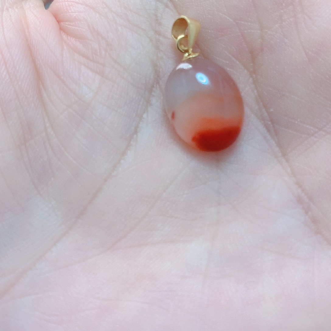 吊坠(不含链)银S925镶嵌南红玛瑙