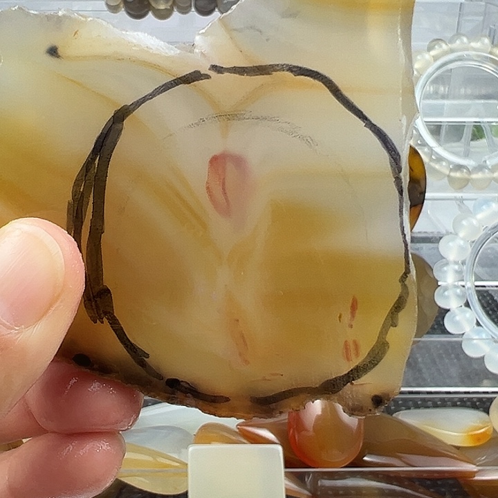 玛瑙/玉髓未镶嵌颈饰