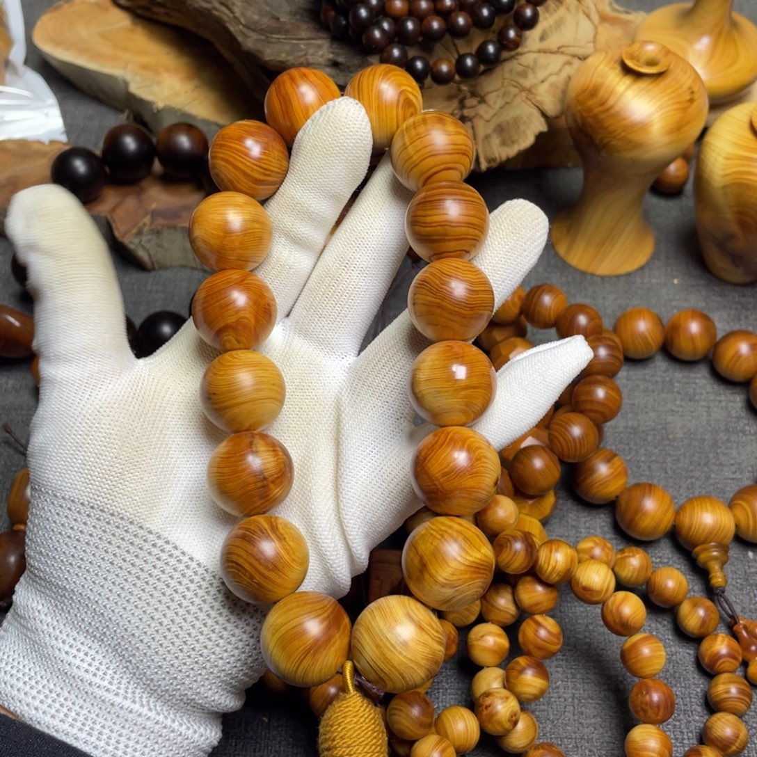 柏木（崖柏）2.0黄泥膏手持