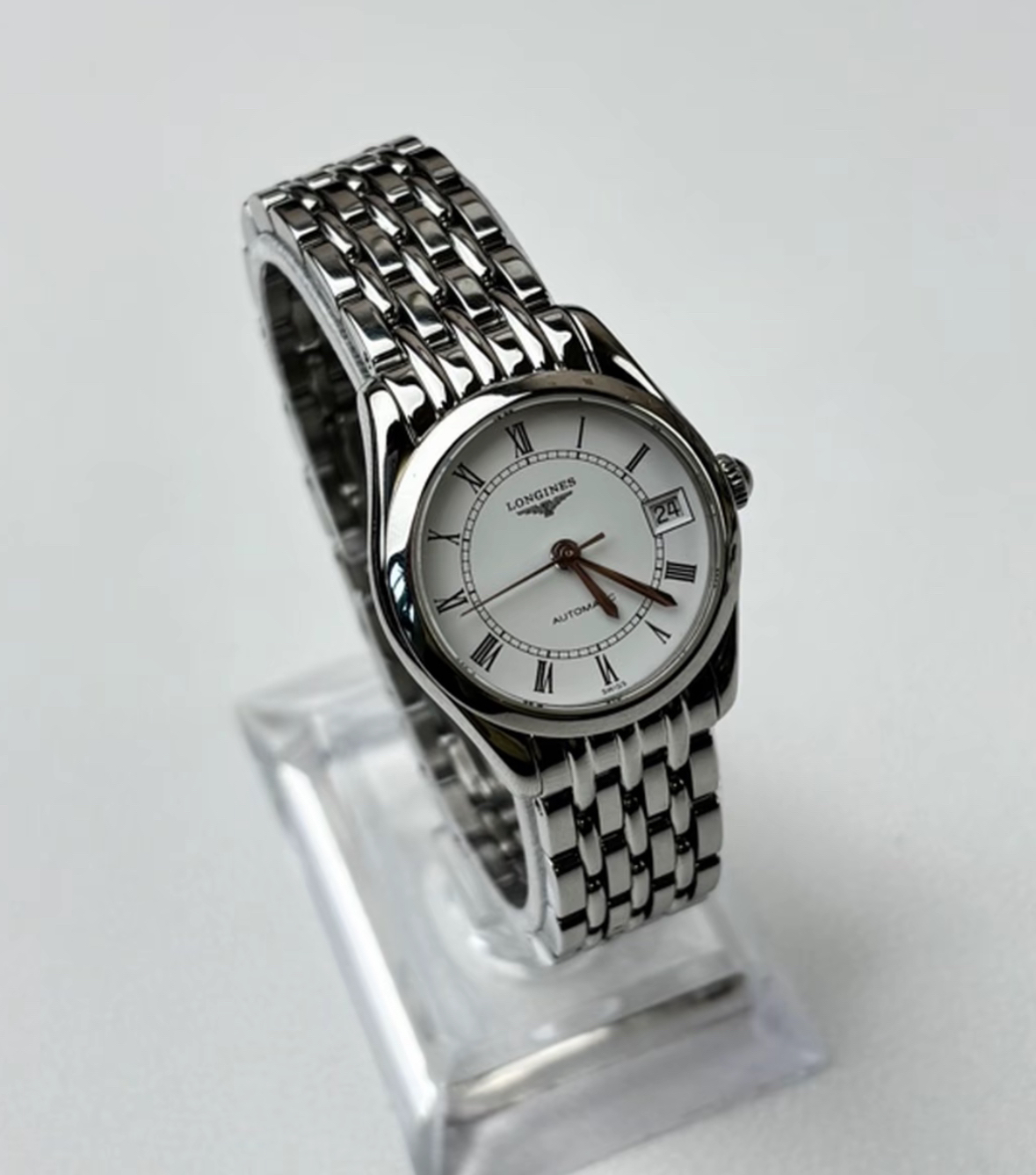 95新 Longines/浪琴 G0478/自动机械/表径25mm