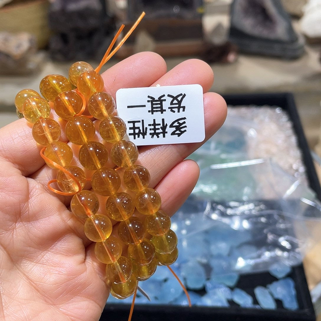 水晶手串9m m未镶嵌y s 888