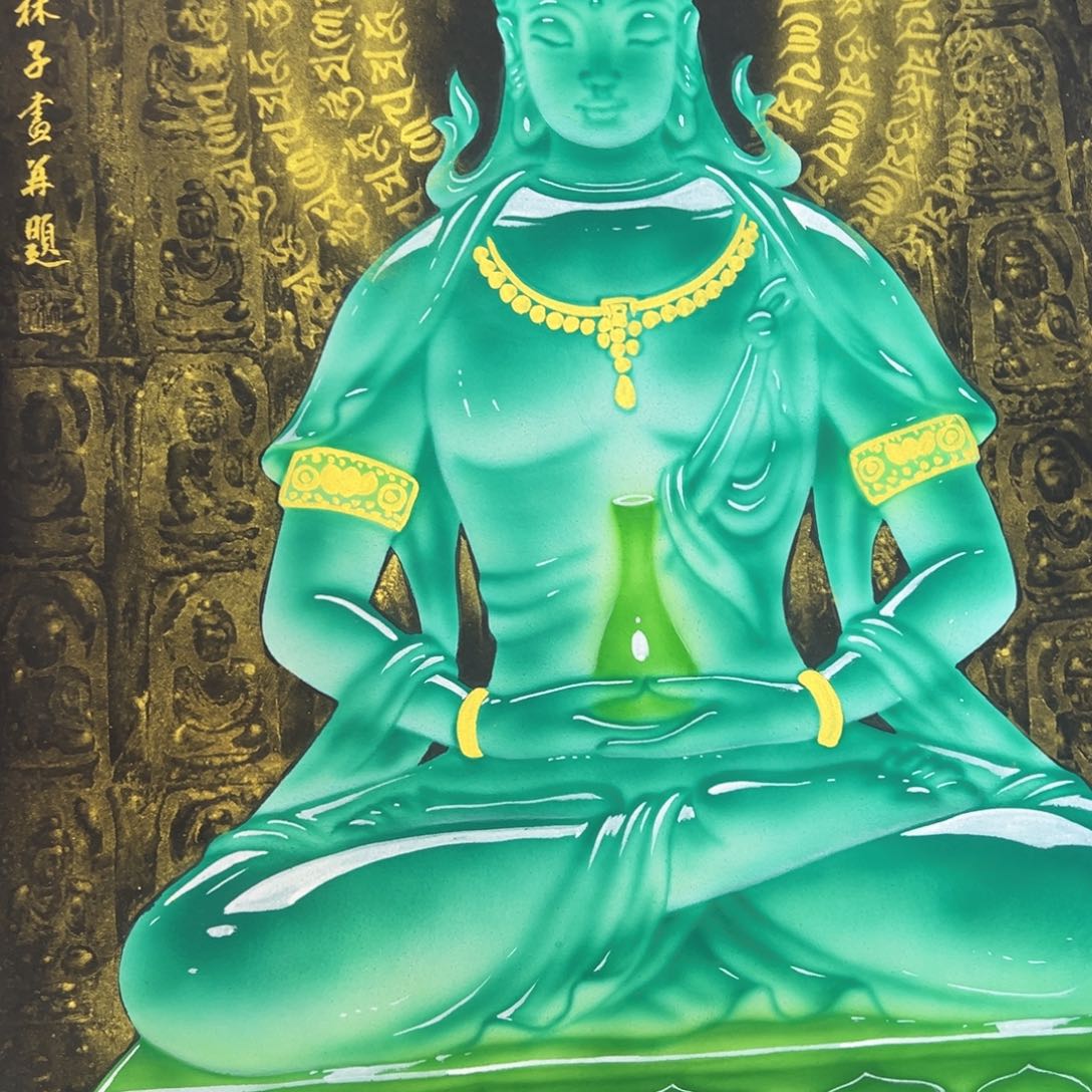 飛***情手绘作品今天这样卖赚钱吗