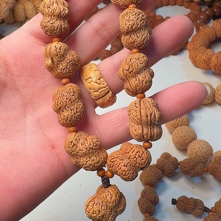 桃核吊坠龙鳞飞机异型桃核