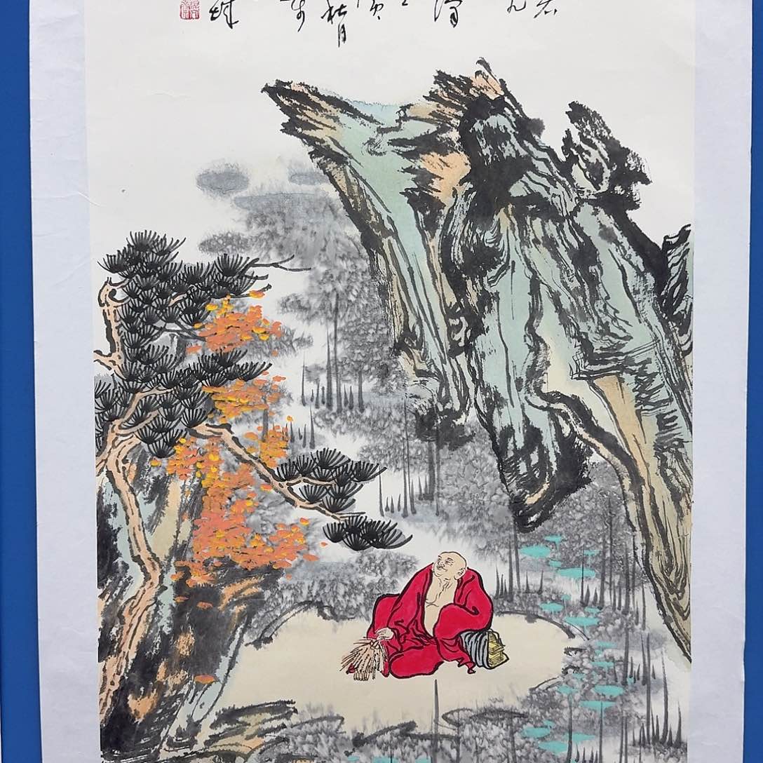 国画多次参加国内外大型