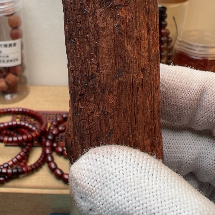 臻***厂木缅甸东枝小叶降真香红油手把