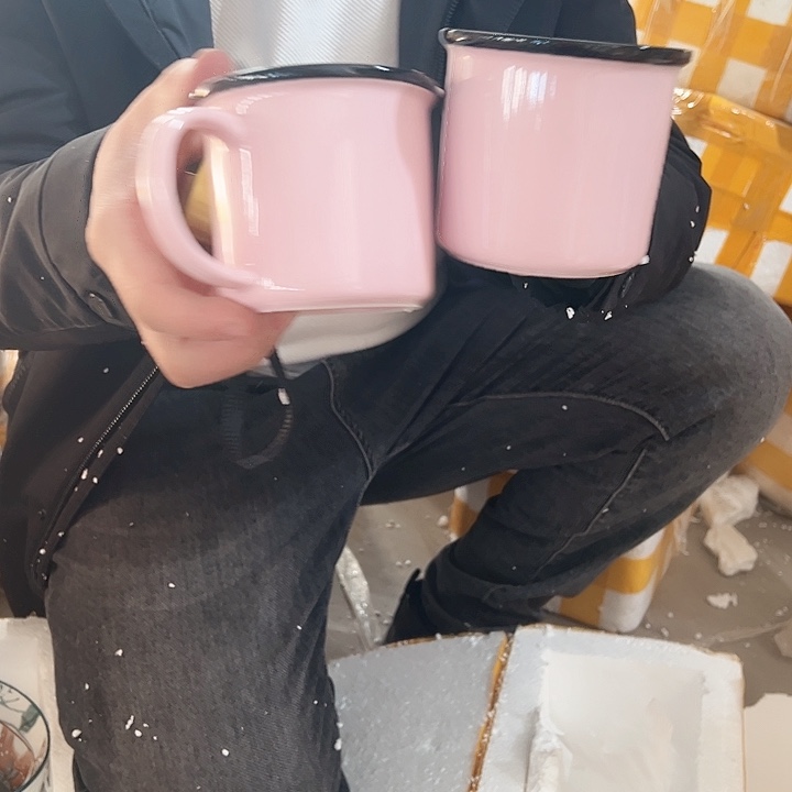 陶瓷工艺 清仓处理 2只装杯子