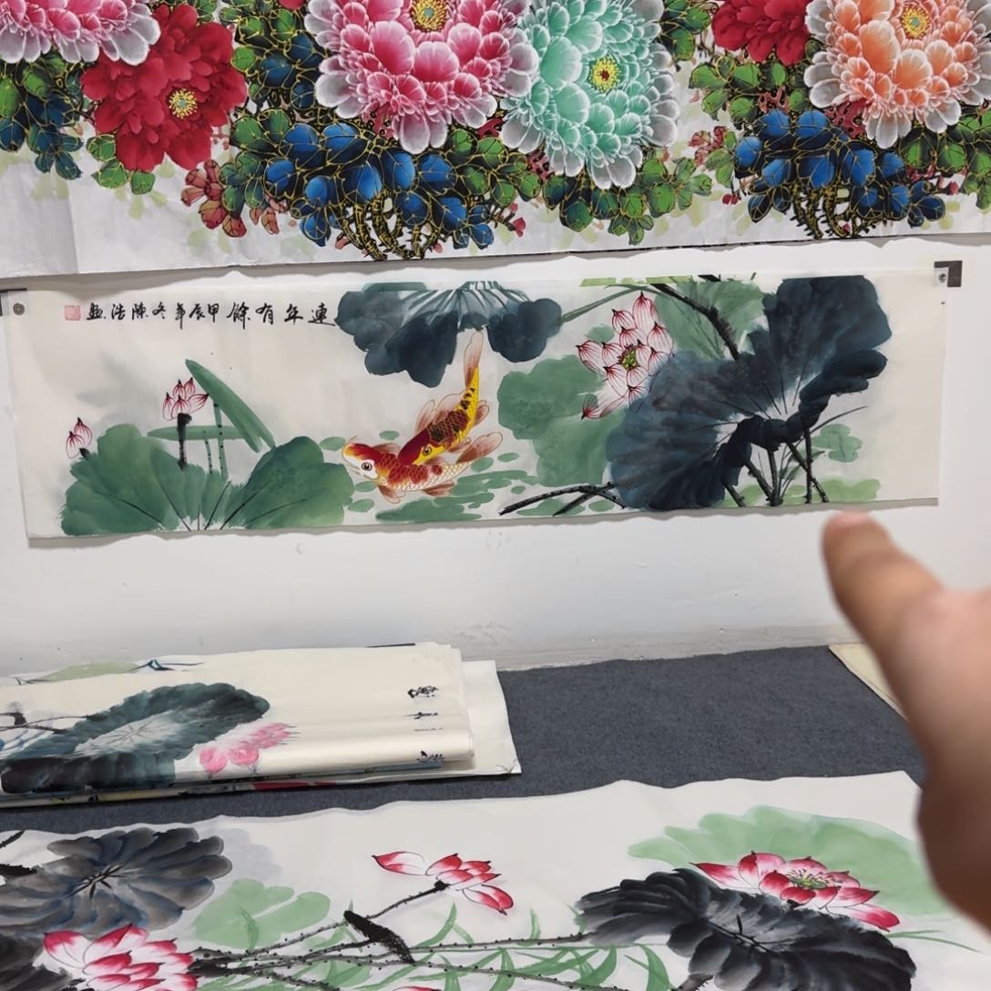 国画晓彤美术馆直播间