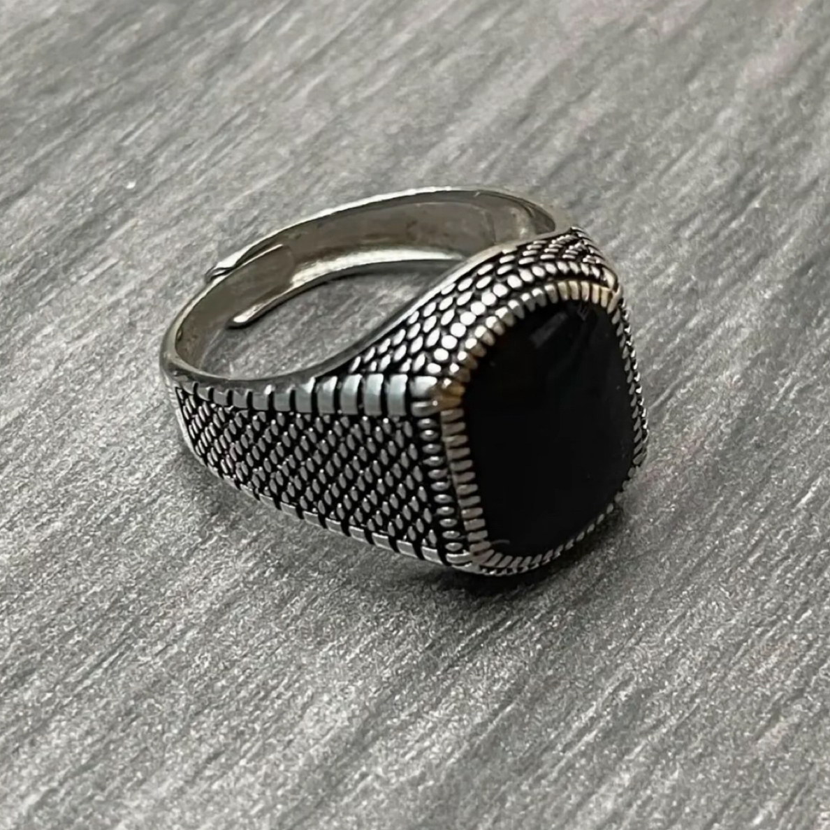 925银戒指 银戒指 男士纯银时尚潮流戒指