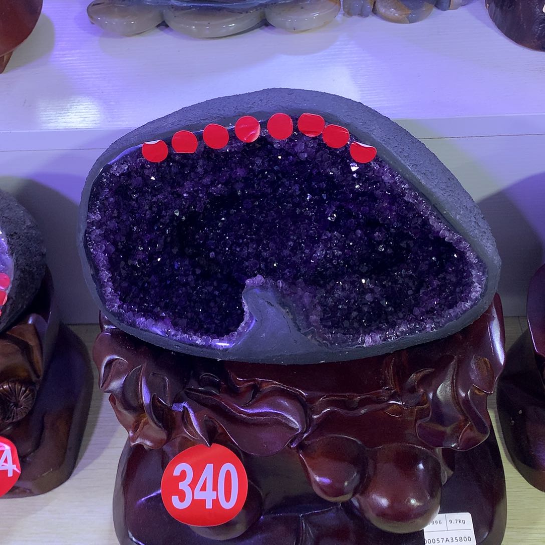 未镶嵌大型摆件（非配饰）紫晶