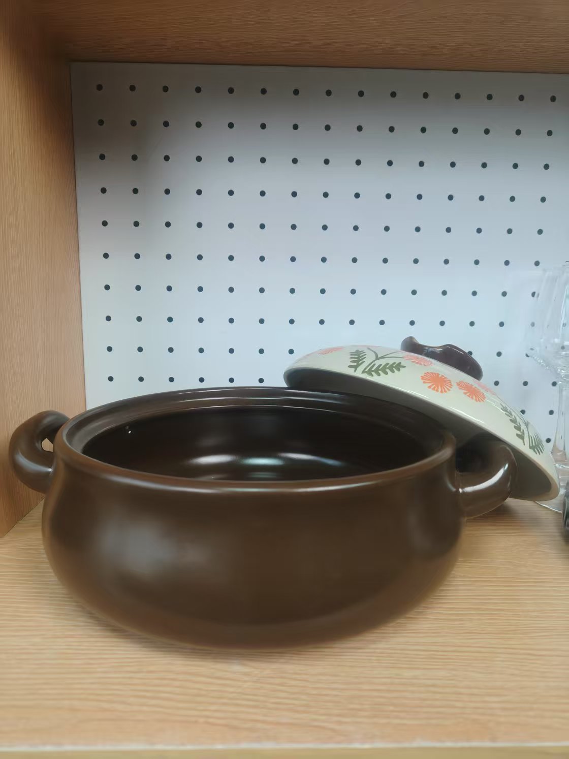 【瑕疵】4升棕蒲公英盖砂锅陶瓷砂锅干烧炖菜炖肉煮粥煲汤煲仔家用