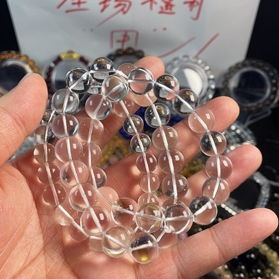 手链未镶嵌水晶白水