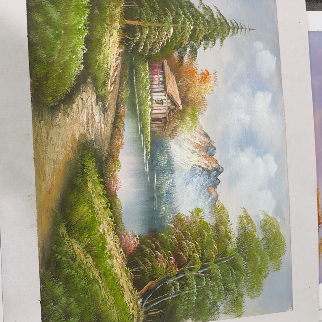 油画优惠活动开始了。好