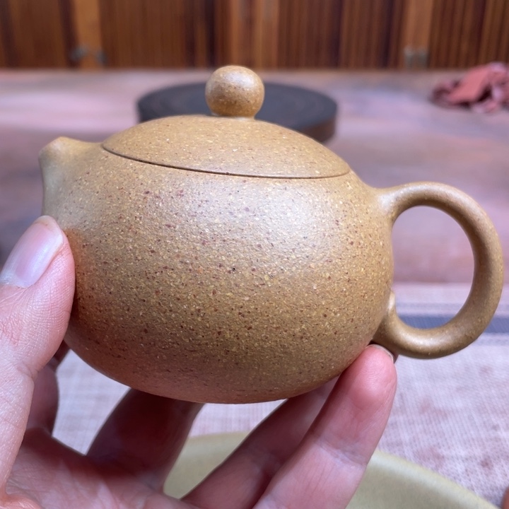 过***儿茶壶紫砂宜兴紫砂原矿紫砂壶