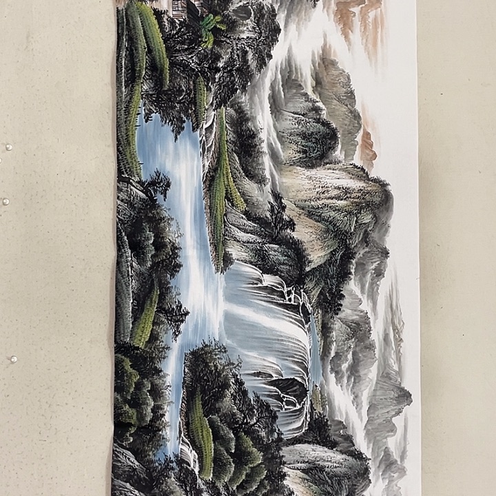 国画国画作品集的故事