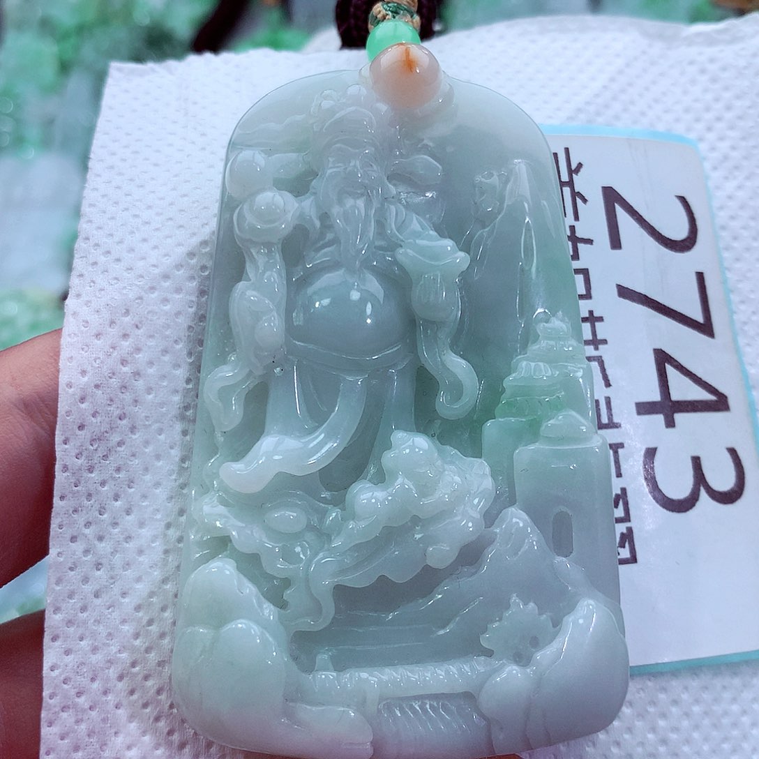 吊坠(不含链)未镶嵌翡翠